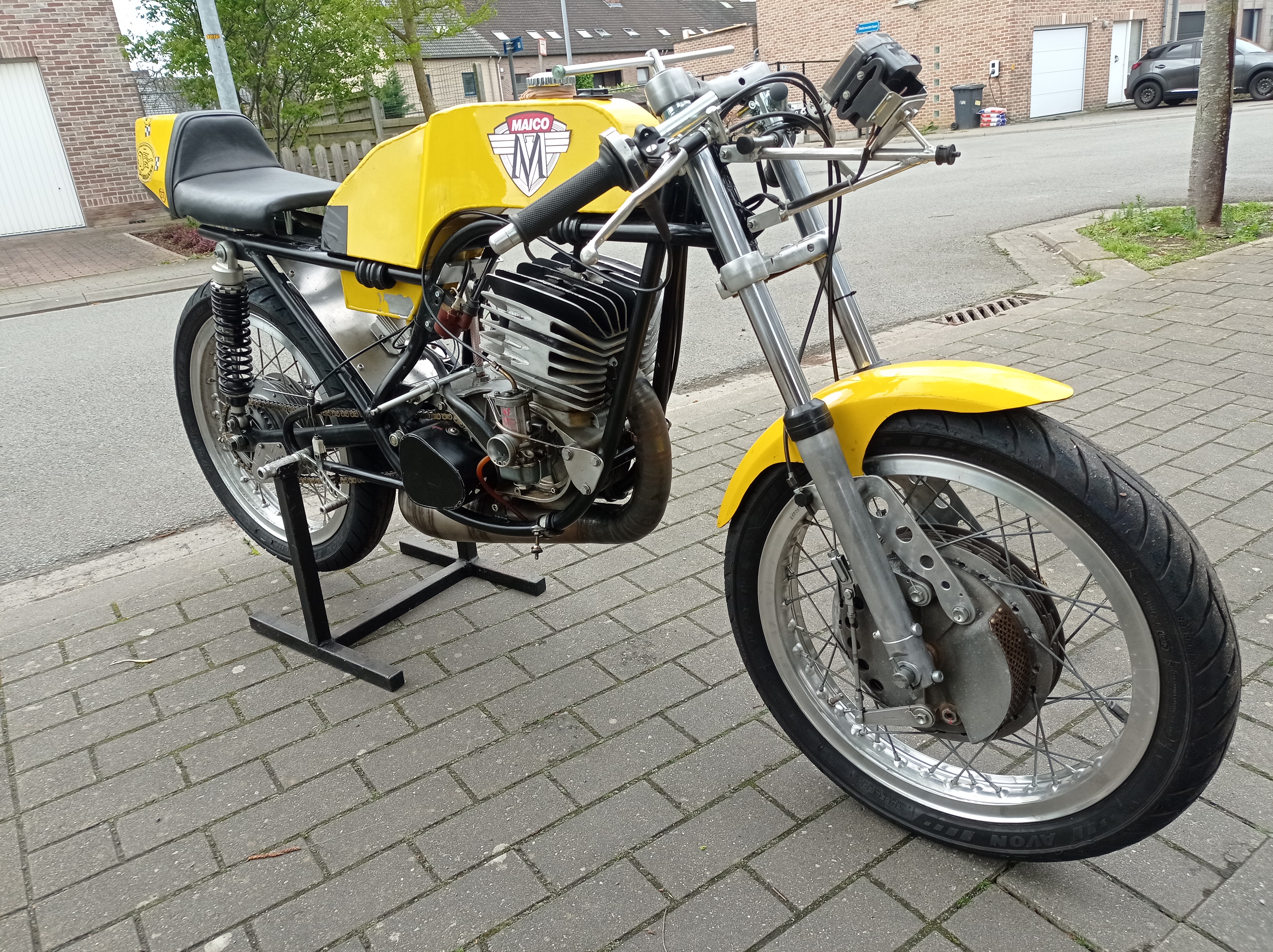1974 Maico MD250RS – Nieser-Frame Racer, Belgisch Kampioen 2025
